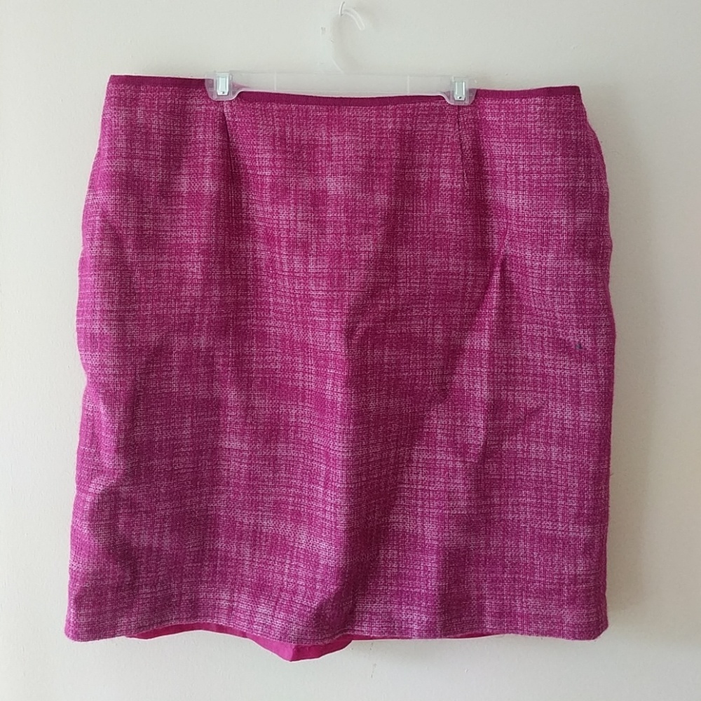 💎3 for $15 Talbots pink skirt 20w